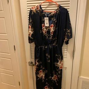 Yoins XL flower dress